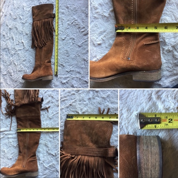 Free People Can’t Stop the Fringe over knee boots - Picture 5 of 8